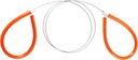 General Tools PVC Pipe Cable Saw #858-24-Inch - Serrated and Cuts PVC, PE, and ABS Pipes - Hand Tools, Orange, Silver