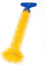 Mr. Scrappy Universal Garbage Disposal Brush, Sturdy Grip Handle, 11-Inches,Yellow