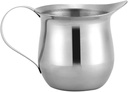 Frothing Pitcher Multipurpose Stainless Steel Coffee Milk Frother Steamer Cup Latte Art Kitchen Jugs Mug (90ml/3oz, 240ml/8oz(240ml / 8oz)