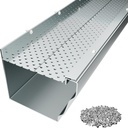 5" Gutter Guard,50 Pcs 200 Ft Heavy-Duty Aluminum Mesh Leaf Guards with Screws for 5" Gutters Leaf and Debris Protection.