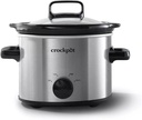 Crock-Pot® 2-Quart Classic Slow Cooker, Small Slow Cooker, Stainless Steel