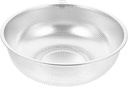 Healifty Stainless Steel Rice Strainer Basket Kitchen Colander for Washing Draining Fruits Vegetables and Grains Multifunctional Draining Basket with Hanging Ring