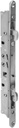 Multi-Point Mortise Lock with Face Plate 10-7/8" for Sliding Patio Glass Door | Fix and Repair Sliding Door | Replacement 2 Point Mortise Lock with Face Plate | Stainless Steel