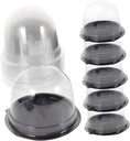 ABOOFAN 50 Sets Cake Carrier Small Cake Box for Birthdays Receptions Baby Showers