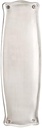 Nostalgic Warehouse Prairie Push Plate, Satin Nickel, 702248