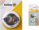 Safety 1st Secure Mount Deadbolt Lock,White & OutSmart Child Proof Door Lever Lock, White, 1 Count