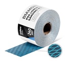 toolant Diamond Shape 240 Grit Sandpaper Roll, 2-3/4" Wide 10 Yard Longboard Self Adhesive PSA Stickyback Sand Paper for Woodworking, Metal, Plastic, Automotive, Sanding Blocks