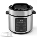 HealSmart 12-in-1 Multi Electric Pressure Cooker, Non-Stick 6QT Stainless Steel Pressure Cooker for Yogurt Maker, Slow Cooker, Cake, Multigrain, Dishwasher Safe