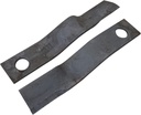 WOODS OEM 30310KT (30310-2 Blade Set) 16" Brushbull Series Rotary Cutter Genuine Replacement Blade Kit - Fits Model B48, BB48E, BB48X, HC48, HC54 and RCC4Precision, Heat-Treated, Alloy Steel Blades