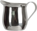 generic 2/3/5/8oz Milk Frothing Pitcher,Stainless Steel Jug Milk Frother Cup Coffee Milk Pouring Jug Espresso Cup for Milk Coffee Cappuccino Latte Art(90ml 3oz)