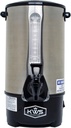 KWS WB-8 9L/ 38Cups Commercial Heat Insulated Water Boiler and Warmer Stainless Steel