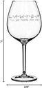 Wine Glass Goblet Lawyer I'll Be There For You Funny (20 oz Jumbo)
