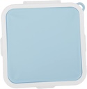 Sandwiches Storage Box, Plastic Sandwich Container, Portable Food Storage Box, Reusable Sandwich Holder Case, Stackable Lunch Box for Adults Office Workers for Work Picnic Outing(Blue)