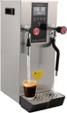 Steam Water Boiling Machine, Instant Electric Hot Water Boiler and Warmer Coffee Milk Foam Machine with Drip Tray, Stainless Steel Hot Water Dispenser Hot Water Pot for Coffee, Latte, Milk, Tea