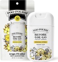 Poo-Pourri Before-You-Go Pocket Toilet Spray, Travel Essentials, Original Citrus, 1 Fl Oz, Up to 50 Uses, On-The-Go Bathroom Odor Deodorizer with Essential Oils, TSA Approved Size, Lemon Bergamot
