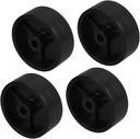 Mobile Caster Wheels for Patio Heater 4 Pack 61mm Pp Umbrella Heavy Duty for Gas Heaters