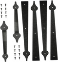 1set Professional Garage Door Hinges Easy Install Hinges for for Home and Commercial Use