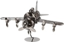 BRUBAKER Wine Bottle Holder Statue Couple on Plane Sculptures and Figurines Decor & Vintage Wine Racks and Stands Gifts Decoration