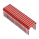 1" Insulated Cable Staple MNM1-600 for M12 Cable Stapler Gun, Fits for 2448-20 Cable Staples Fastening Electrical Cables to Wood Surfaces-1 Inch Cable Staple 320 per Box