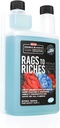 P & S PROFESSIONAL DETAIL PRODUCTS - Rags to Riches - Premium Microfiber Detergent, Deep Cleans and Restores, Safe on All Fabrics, Highly Concentrated, Next Generation Cleaning Technology (1 Quart)