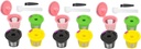 Generic 12pcs Coffee Filters Reusable Espresso Filter Basket Capsule Cup Espresso Maker Refillable Tea Strainer Lid Maker Coffee