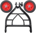 Lawn Mower Support Wheel Adjustable 26 to 28 mm Lawn Mower Brush Cutter Auxiliary Wheel Garden Tools Accessories