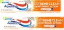 Aquafresh Extreme Clean Whitening Action Fluoride Toothpaste, Mint Blast, 5.6 oz (Pack of 2)