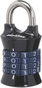 Master Lock Word Combination Lock, Set Your Own Combination Lock for Gym and School Lockers, Indoor Combo Padlock, Colors May Vary, 1535D