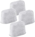 Nuwave 4-piece Charcoal Filter Set for the 3-in-1 BruHub Coffee Maker, Compatible with All NuWave Bruhub Models