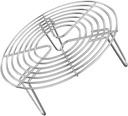 YARNOW Round Cooking Cooling Racks Stainless Steel Round Rack for Steaming Rack and Air Fryer Cooking Steamer Rack for Air Fryer Pressure Cooker Oven 20X7cm