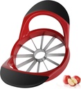 Apple Slicer, 4.72 Inch Apple Corer and Slicer - Apple Cutter with 12 Sharp Blades, Apple Corer Tool - Easy Gadgets