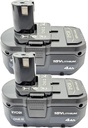 RYOBI 18-Volt ONE+ Lithium-Ion 4.0 Ah High Capacity Battery (2-Pack)