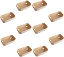 1Set Wooden Baking Boxes Versatile Bread Loaf Wrapping Containers for Storing Cookies and Desserts Log Color