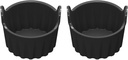 Set Of 2 Convenient Cups For Air Fryers Silicone Ramekins Air Fryers Supplies Air Fryers Eggs For Kitchen
