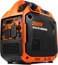 WEN Quiet and Lightweight 3600-Watt Dual Fuel RV-Ready Portable Inverter Generator with Fuel Shut Off and CO Watchdog (DF360iX)