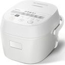TOSHIBA Umami Smart Rice Cooker 5.5-Cup Uncooked, Fuzzy Logic, 15-in-1 Functions, Digital Display, Delay Timer, Keep Warm, Nonstick Inner Pot, White