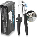 Commercial Can Opener Manual Heavy Duty Stainless Steel Handheld Smooth Edge Can Opener for Seniors for Kitchen