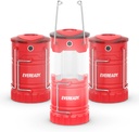 Eveready LED Camping Lantern 360 PRO (3-Pack), Super Bright Tent Lights, IPX4 Water Resistant LED Lanterns for Power Outage Hurricane Preparedness, (Batteries Included)